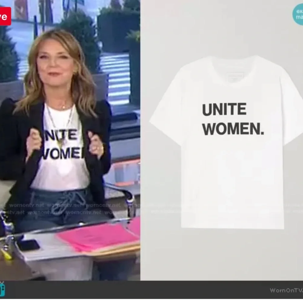 JENNIFER FISHER women unite Printed organic cotton-jersey T-shirt - Picture 3 of 9